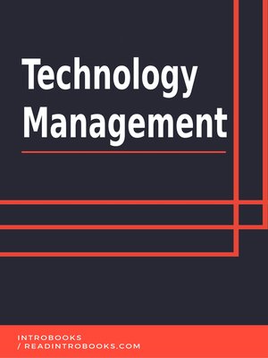 cover image of Technology Management
